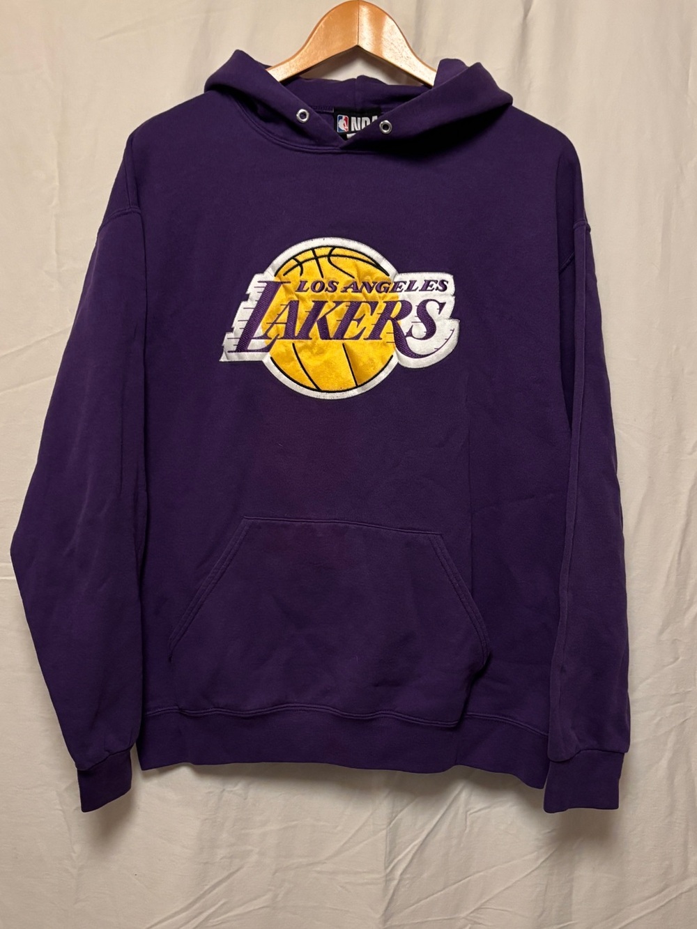 NBA L.A Lakers 100% cotton hoodie purple